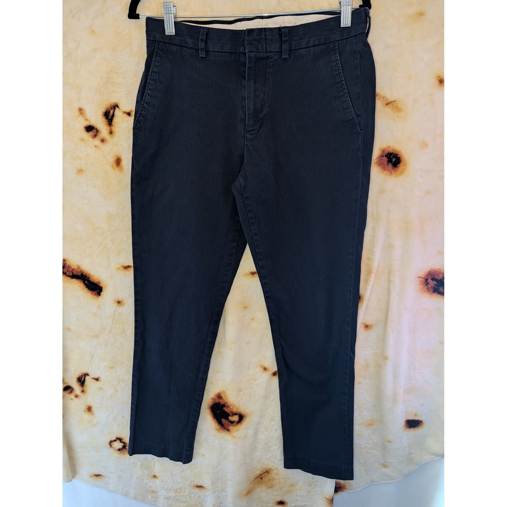 J.Crew Ludlow Chinos Mens 29x32 Navy Blue Slim Fit Stretch Cotton Pants F4031